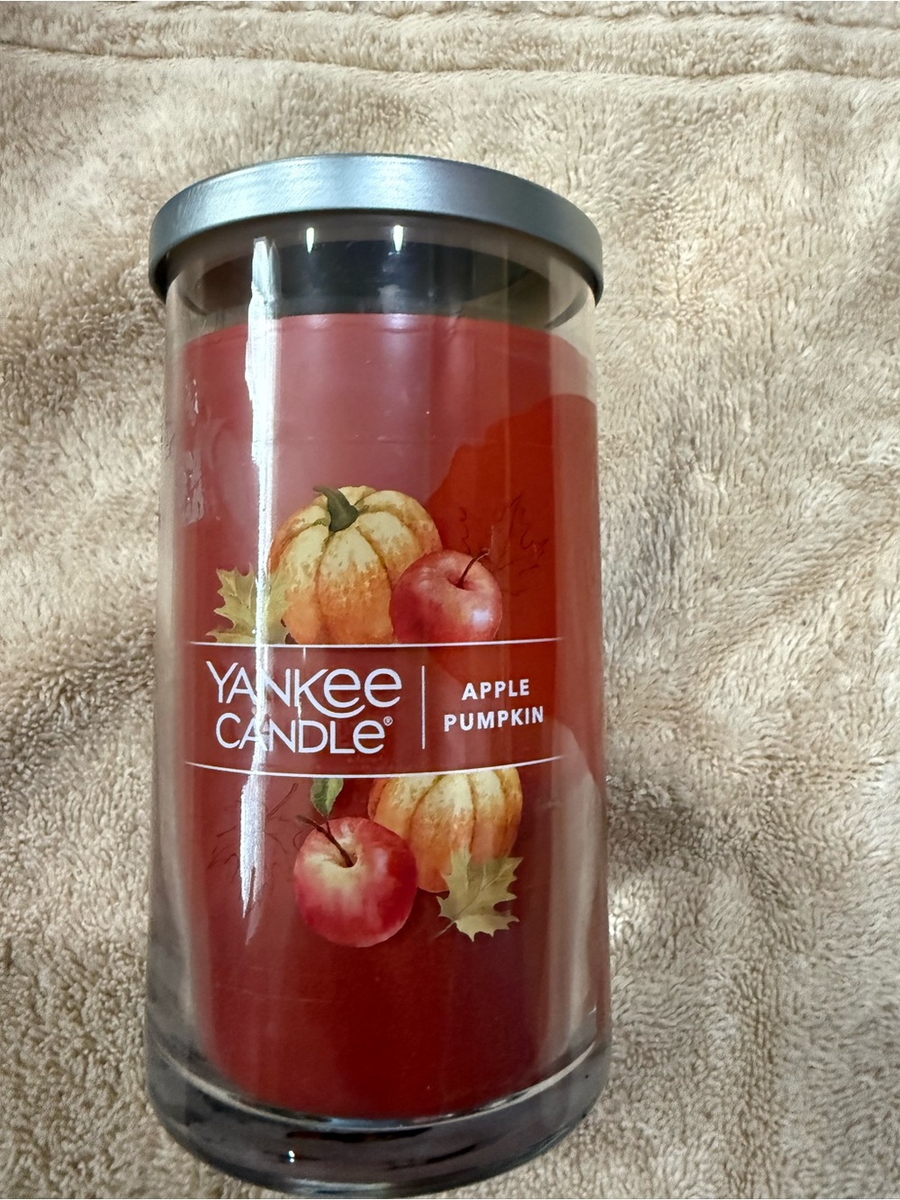 Yankee Candle Red Apple Pumpkin Jar Candle - NWOT